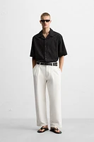 GEOMETRIC EMBROIDERED SHIRT