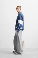 SWEAT CREWNECK IMPRIMÉ RACING