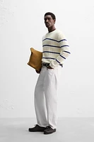 PULL EN JACQUARD À RAYURES ÉDITION LIMITÉE