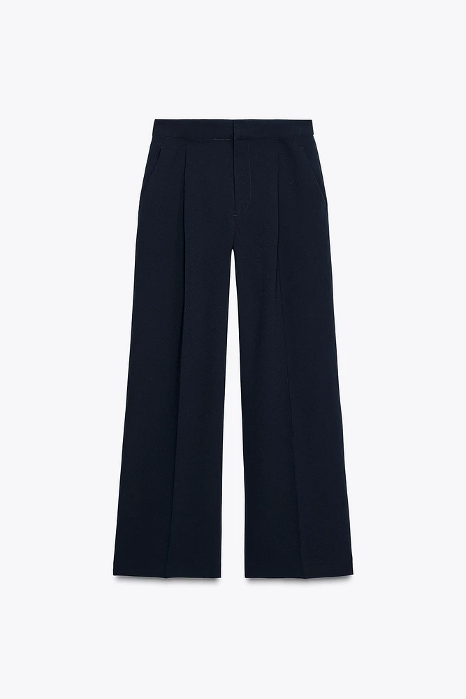 PANTALON LARGE À PINCES ZW COLLECTION