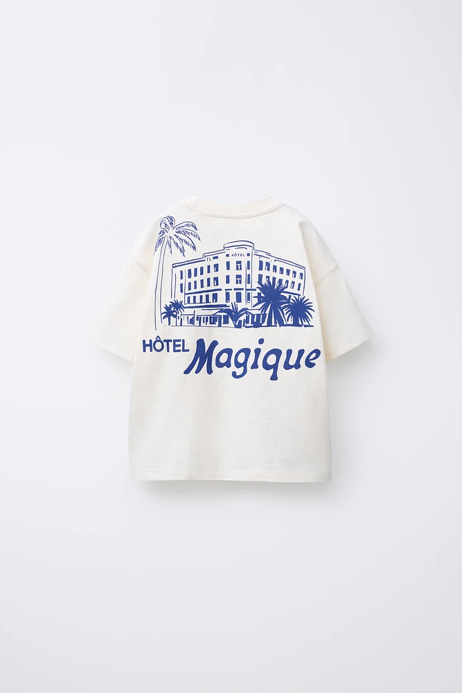 HÔTEL MAGIQUE © X ZARA PRINT T-SHIRT