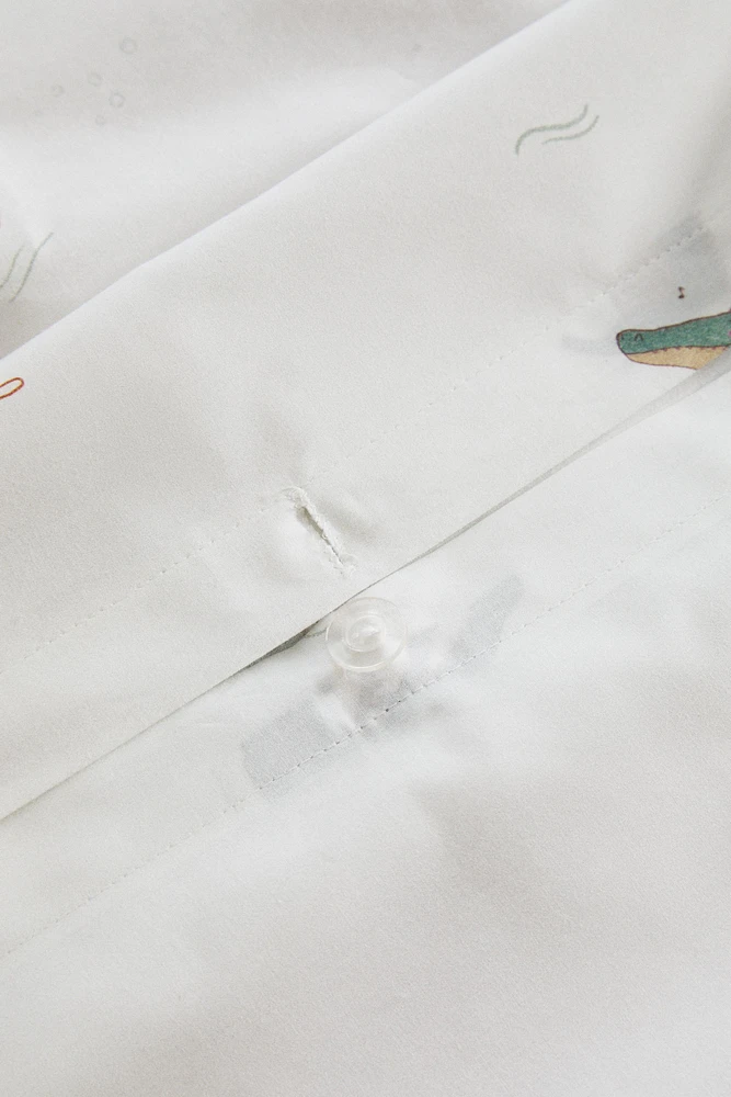 CHILDREN’S CROCODILE DUVET COVER