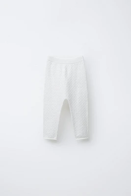 OPEN KNIT PANTS