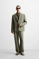 LYOCELL - LINEN SUIT PANTS