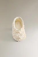CHILDREN'S TEXTURED BALLET FLATS