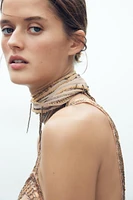 FOULARD FIN FANTAISIE