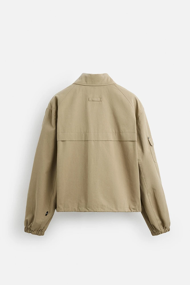 RELAXED FIT POCKET JACKET