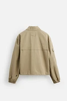 RELAXED FIT POCKET JACKET
