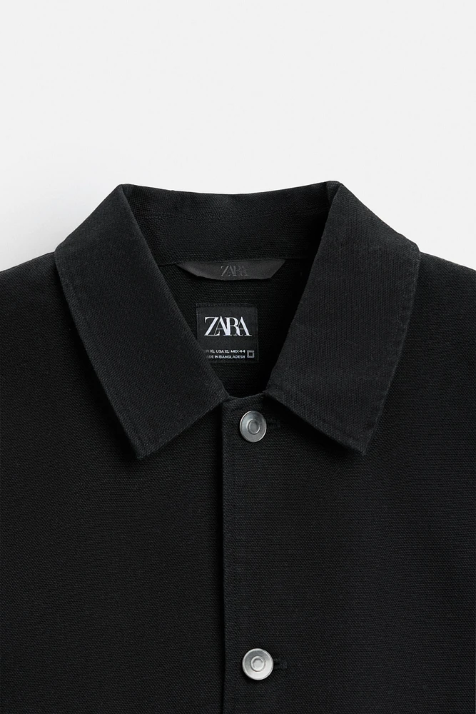 COTTON CANVAS JACKET