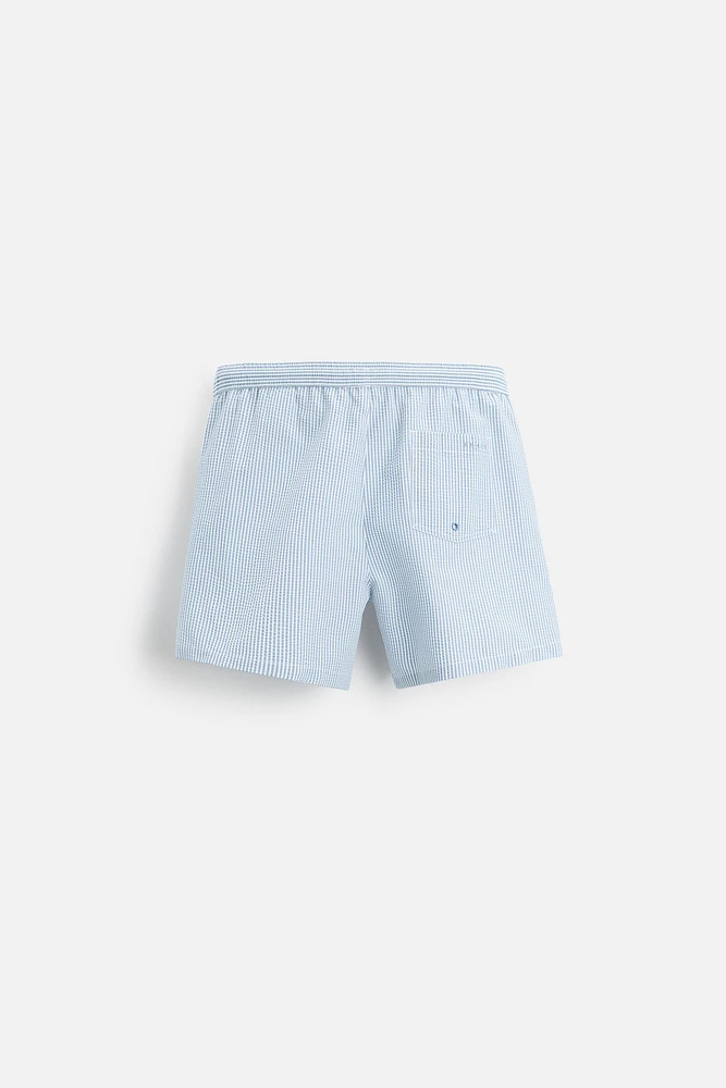 MAILLOT DE BAIN COURT SEERSUCKER