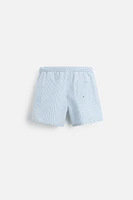 MAILLOT DE BAIN COURT SEERSUCKER