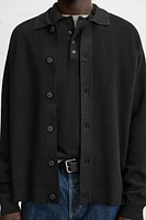CARDIGAN STRUCTURÉ AVEC VISCOSE