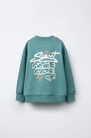 GRAFFITI PRINTED SWEATSHIRT