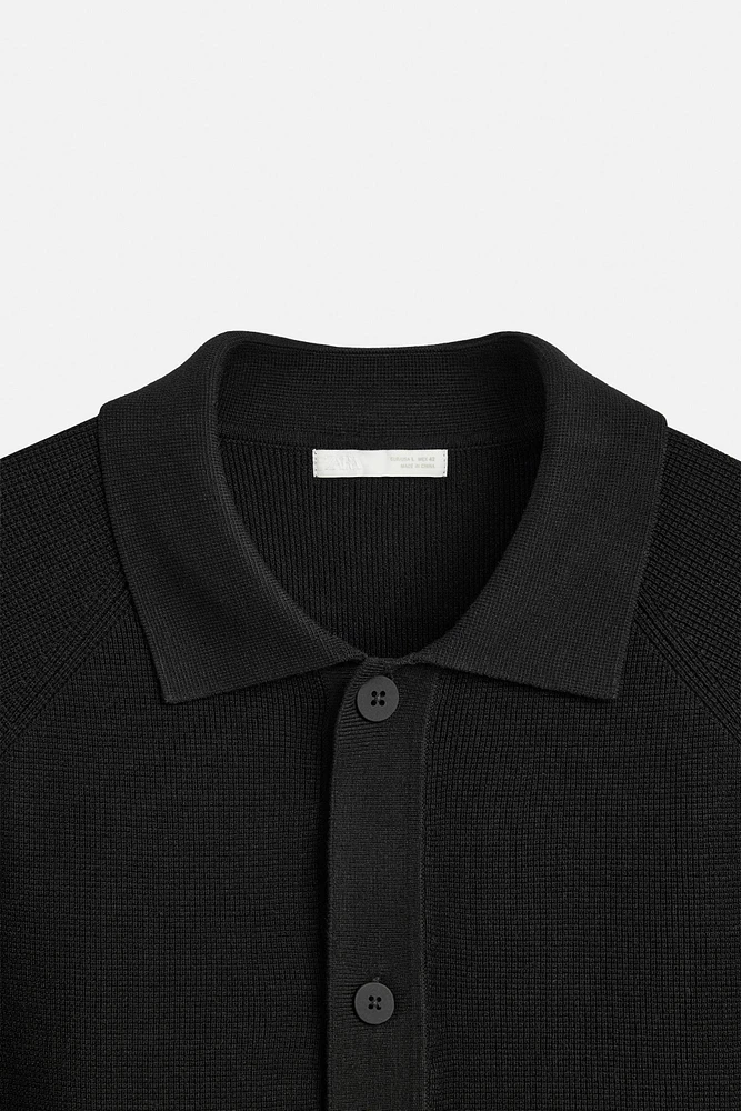 CARDIGAN STRUCTURÉ AVEC VISCOSE