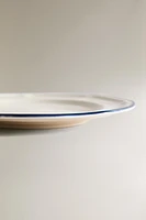 SIDE PLATE WITH CONTRAST RIM