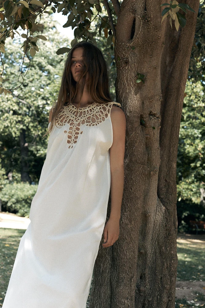 LIMITED EDITION COMBINATION COTTON DRESS