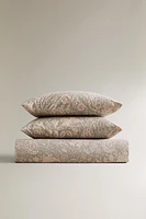 MORRIS & CO. PERCALE COTTON DUVET COVER