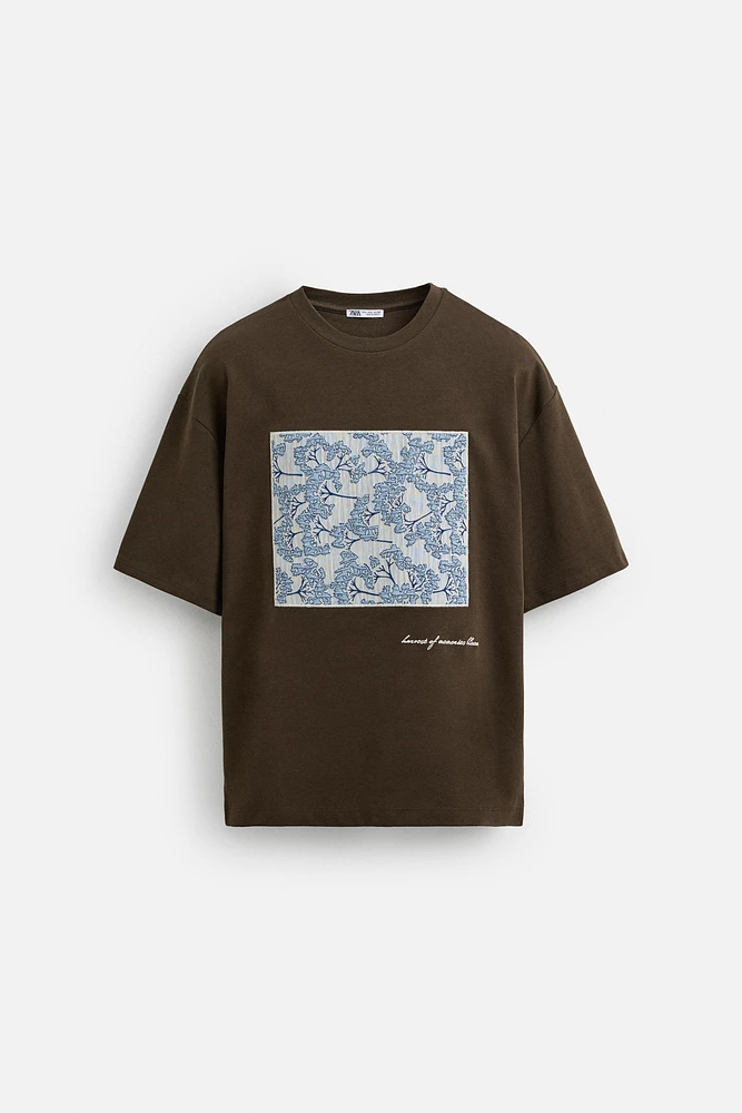 RAISED PATCH T-SHIRT
