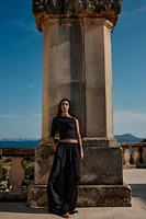 ASYMMETRIC POLYAMIDE TOP