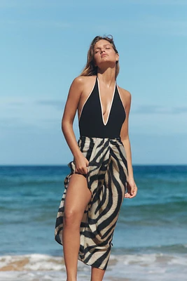 ANIMAL PRINT PAREO
