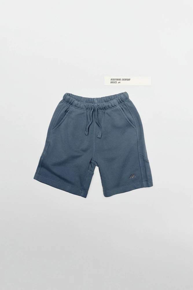PLUSH LOGO SHORTS
