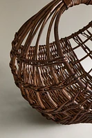 RATTAN STORAGE BASKET