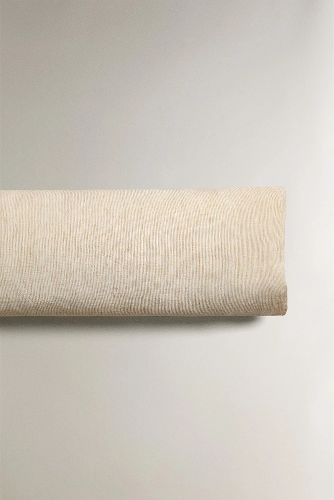 TEXTURED STRIPED PILLOWCASE