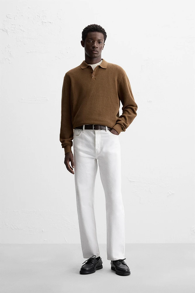 PEARL KNIT POLO SHIRT