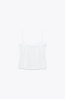 EMBROIDERED TOP