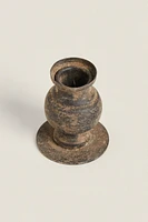TALL IRON CANDLEHOLDER