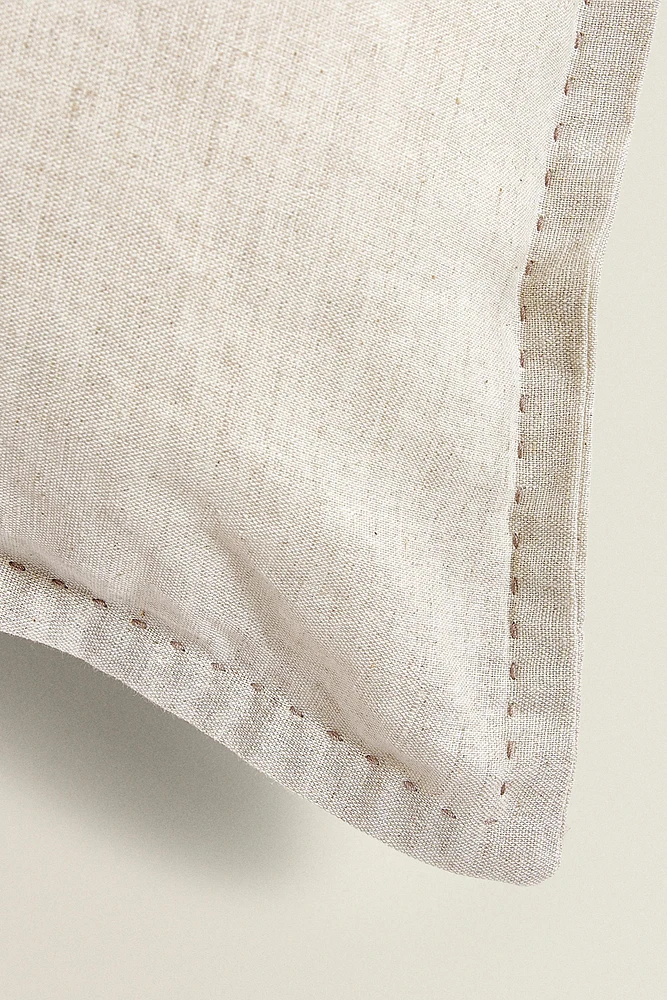 LINEN PILLOW SHAM FOR QUILT