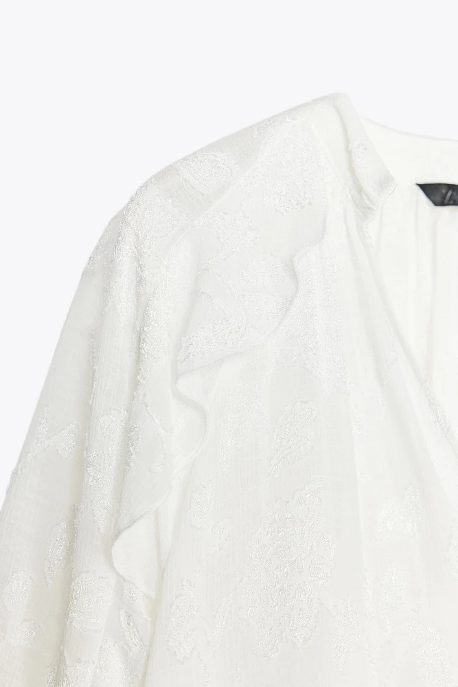 RUFFLED SHIRT