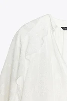 RUFFLED SHIRT