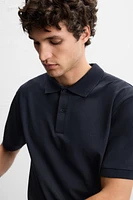 BASIC TEXTURED WEAVE PIQUÉ POLO