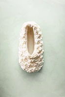 CHILDREN'S TEXTURED BALLET FLATS
