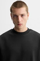 TECHNICAL TEXTURED SWEATSHIRT