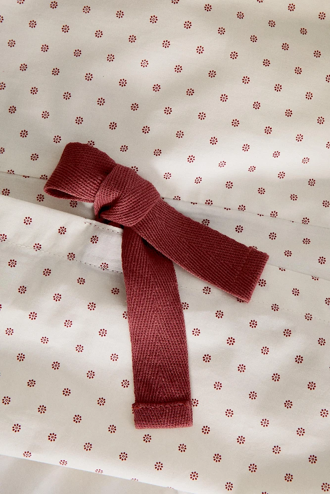 CHILDREN’S MINI FLORAL PRINT DUVET COVER