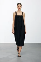 LACE MIDI DRESS ZW COLLECTION
