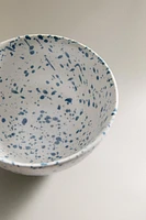 SPLATTERED STONEWARE MINI BOWL