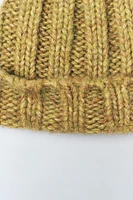 WOOL AND ALPACA BLEND KNIT HAT