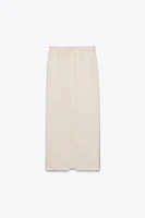 ZW COLLECTION SATIN PENCIL SKIRT