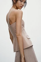 STRAPLESS TOP