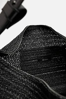 WOVEN SHOULDER BAG