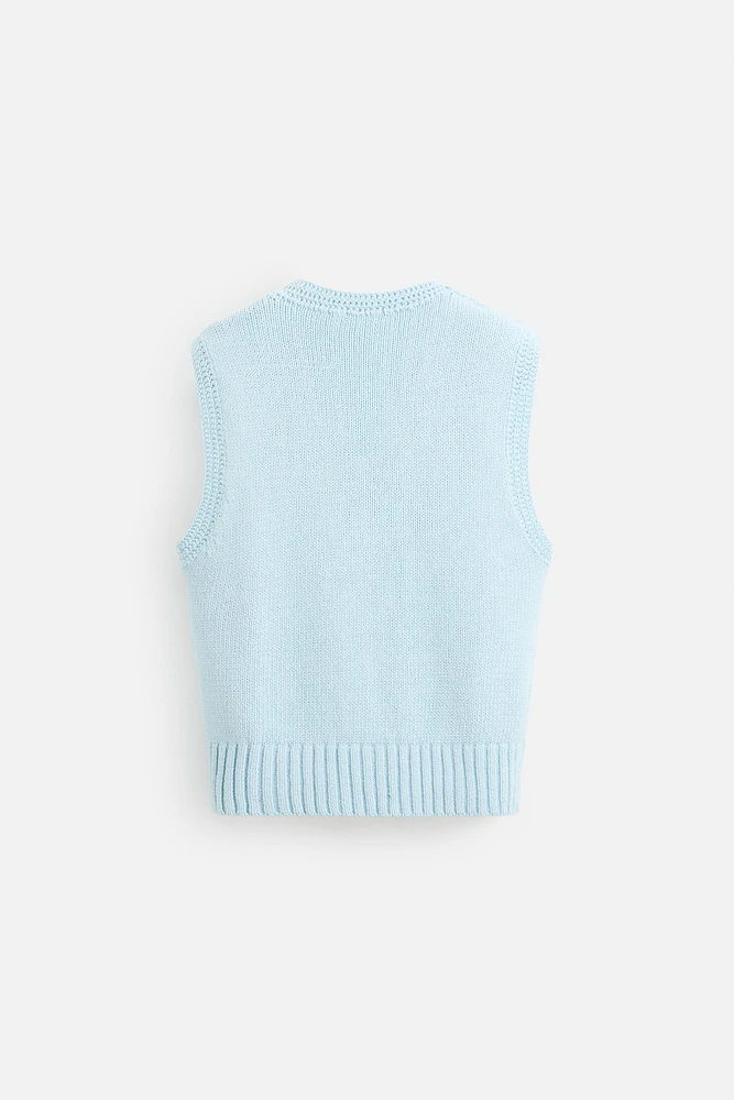 KNIT VEST