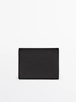 Nappa leather landscape wallet