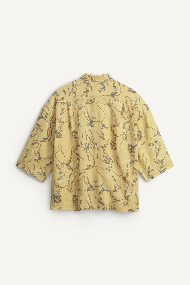 CHEMISE IMPRIMÉE BRODÉE ÉDITION LIMITÉE