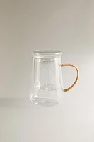 INFUSER GLASS MUG