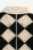 CHEMISE EN MAILLE À LOSANGES ÉDITION LIMITÉE