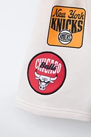 NBA TEAM PATCHES SHORTS