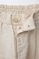 100% LINEN BALLOON PANTS